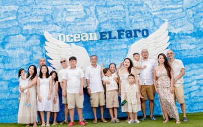 Family Photo Session- Ocean El Faro Hotel Punta Cana, Dominican Republic