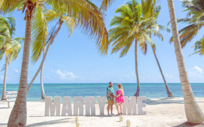 Heather & Elijah- Proposal Photo Session, Punta Cana Beach, Dominican Republic